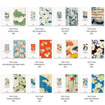 12 Art Greeting Cards Bundle with 12 Envelopes (Flower Series 4) - Berkin Arts
