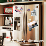 12Pcs Round Contemporary Refrigerator Magnet (Inspirational Quotes ) - Berkin Arts