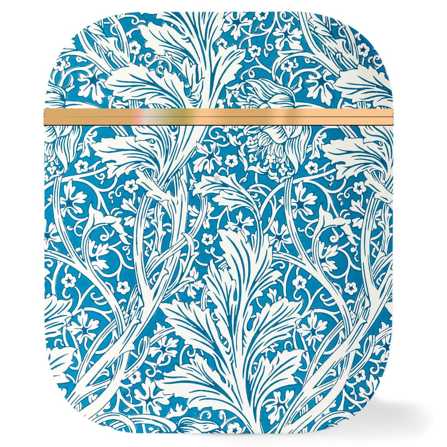 AirPods 1st/ 2nd Generation Art Flower Cover (Arcadia Blue Floral by William Morris) - Berkin Arts