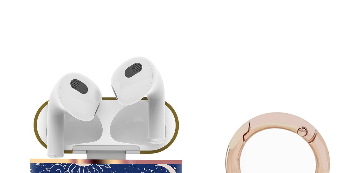 AirPods 3rd Generation Contemporary Cover, Sun Crescent and Stars