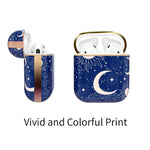 AirPods 3rd Generation Contemporary Cover, Sun Crescent and Stars - Berkin Arts
