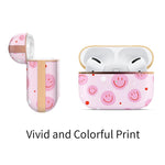 AirPods Pro 2nd Generation Contemporary Cover, Pink Smiley - Berkin Arts
