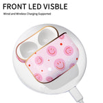 AirPods Pro 2nd Generation Contemporary Cover, Pink Smiley - Berkin Arts