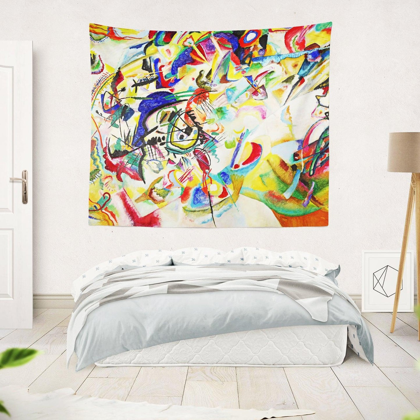 Art Abstract Tapestry (Composition VII by Wassily Kandinsky) - Berkin Arts