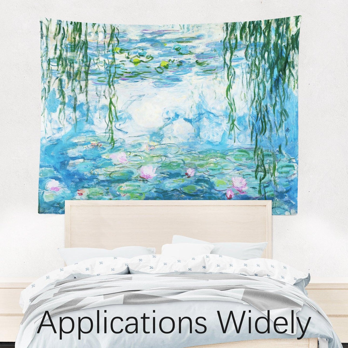 Art Flower Tapestry (Water Lilies by Claude Monet) - Berkin Arts