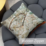 Art Landscape Throw Pillow Covers Pack of 2 18x18 Inch (Winter Tree by Egon Schiele) - Berkin Arts