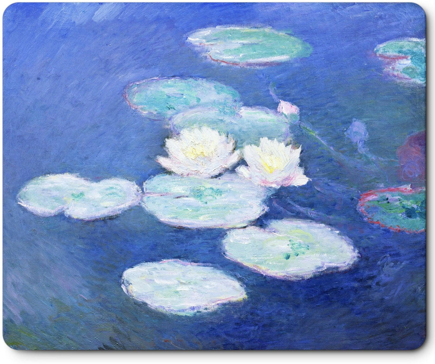 Art Square Mouse Pad 9.5 x 7.9 Inches (Water Lilies by Claude Monet) - Berkin Arts