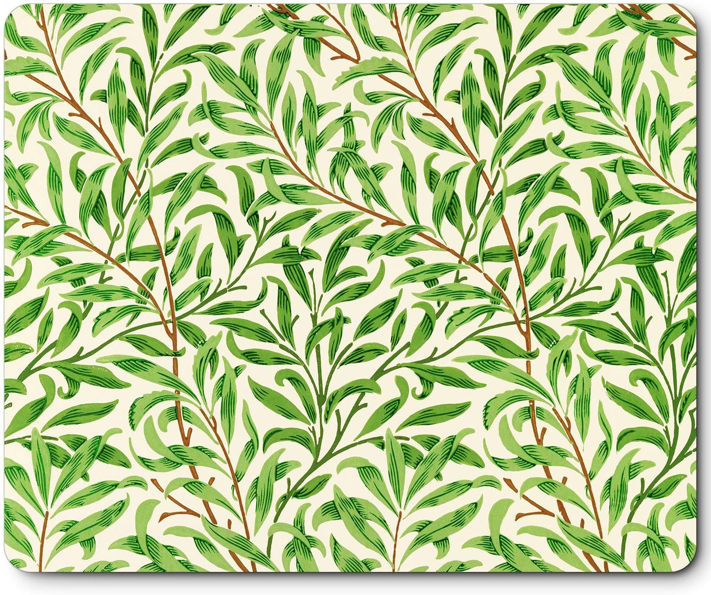 Art Square Mouse Pad 9.5 x 7.9 Inches (Willow Bough by William Morris) - Berkin Arts