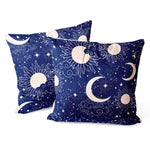 Boho Throw Pillow Covers Pack of 2 18x18 Inch (The Starry) - Berkin Arts