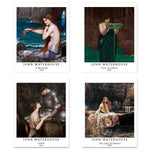 Classical Mythology Historical Art Paper Giclee Prints Set of 4 (John Waterhouse Series) - Berkin Arts