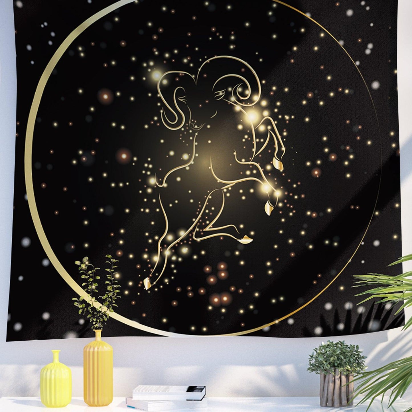 Constellations Zodiac Tapestry (Aries ) - Berkin Arts