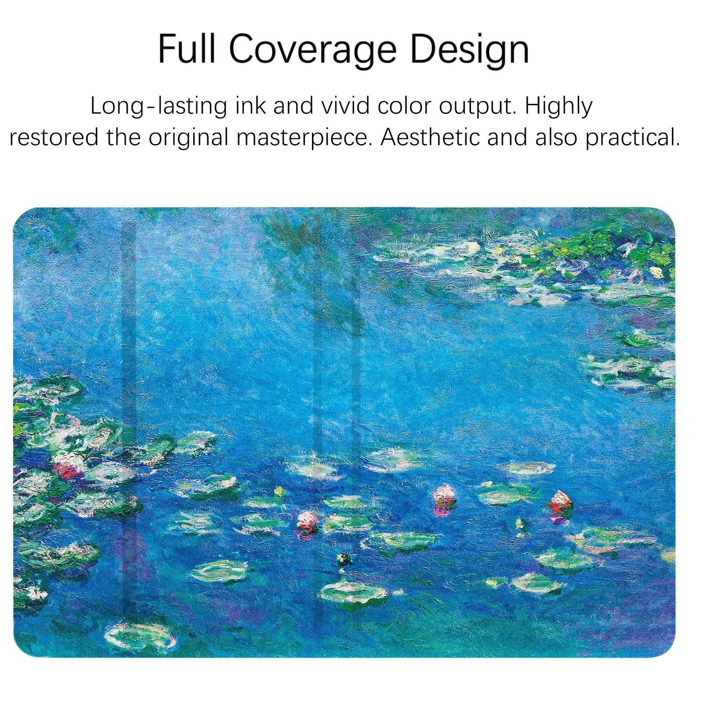 iPad 10th Generation Art Flower Case (10.9 Inch) (Monet-Waterlilies) - Berkin Arts