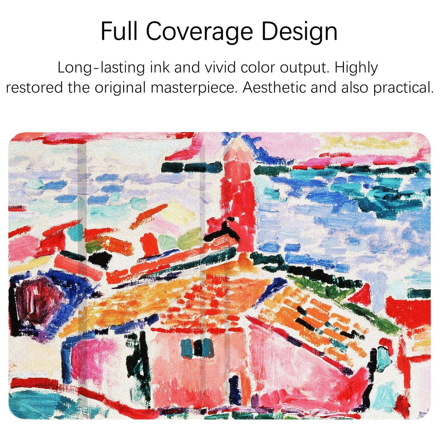 iPad 10th Generation Art Landscape Case (10.9 Inch) (Matisse-View of Collioure) - Berkin Arts