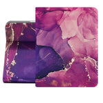 iPad 10th Generation Contemporary Abstract Case (10.9 Inch) (Pink Marble) - Berkin Arts