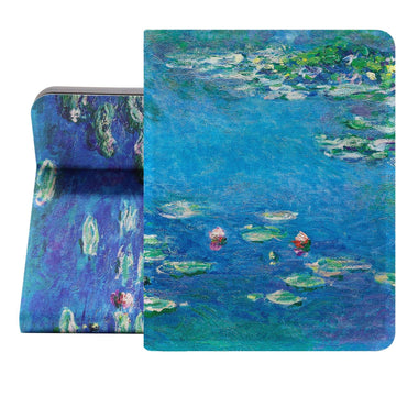 iPad 7/8/9th /iPad Air 3rd Generation Art Flower Case (10.5 Inch) (Monet-Waterlilies) - Berkin Arts