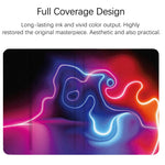 iPad 7/8/9th /iPad Air 3rd Generation Contemporary Abstract Case (10.5 Inch) (Neon Lines) - Berkin Arts