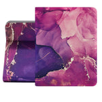 iPad 7/8/9th /iPad Air 3rd Generation Contemporary Abstract Case (10.5 Inch) (Pink Marble) - Berkin Arts