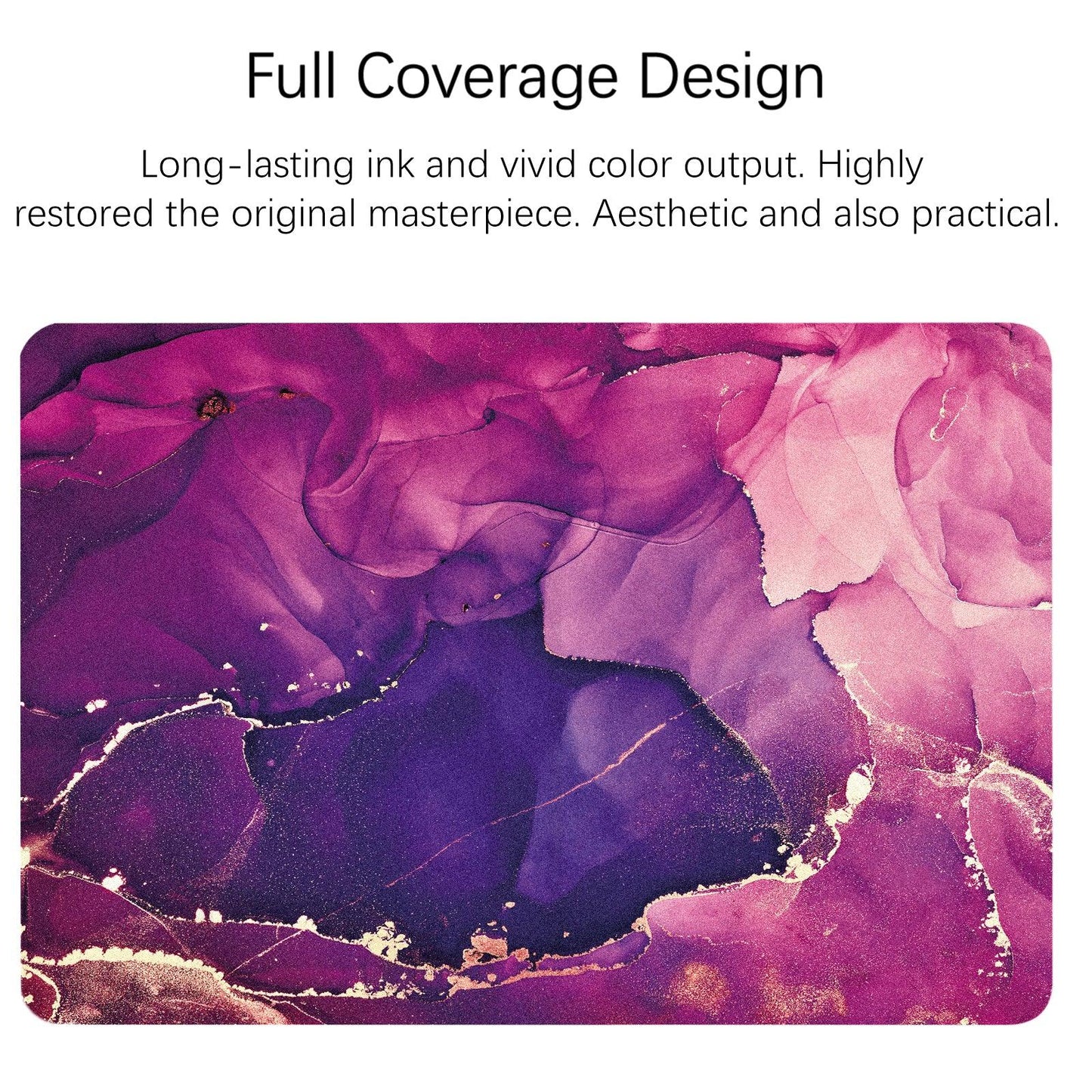 iPad 7/8/9th /iPad Air 3rd Generation Contemporary Abstract Case (10.5 Inch) (Pink Marble) - Berkin Arts