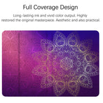 iPad 7/8/9th /iPad Air 3rd Generation Contemporary Flower Case (10.5 Inch) (Golden Mandalas) - Berkin Arts