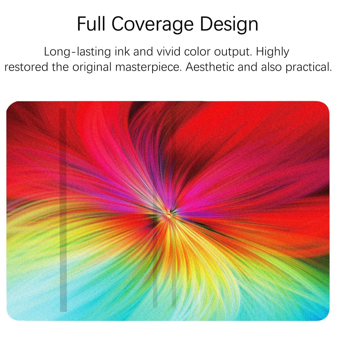 iPad 7/8/9th /iPad Air 3rd Generation Contemporary Flower Case (10.5 Inch) (Gradient Flower) - Berkin Arts