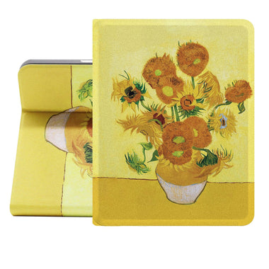 iPad Air 4th/5th Generation Art Flower Case (10.9 Inch) (Van Gogh-Sunflower) - Berkin Arts