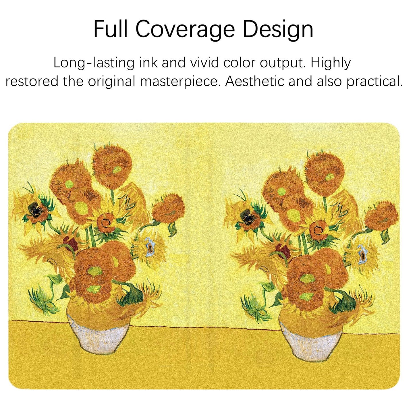iPad Air 4th/5th Generation Art Flower Case (10.9 Inch) (Van Gogh-Sunflower) - Berkin Arts
