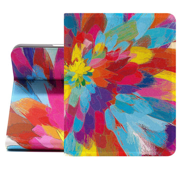 iPad Air 4th/5th Generation Contemporary Flower Case (10.9 Inch) (Colorful Raster) - Berkin Arts
