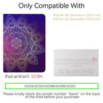 iPad Air 4th/5th Generation Contemporary Flower Case (10.9 Inch) (Golden Mandalas) - Berkin Arts