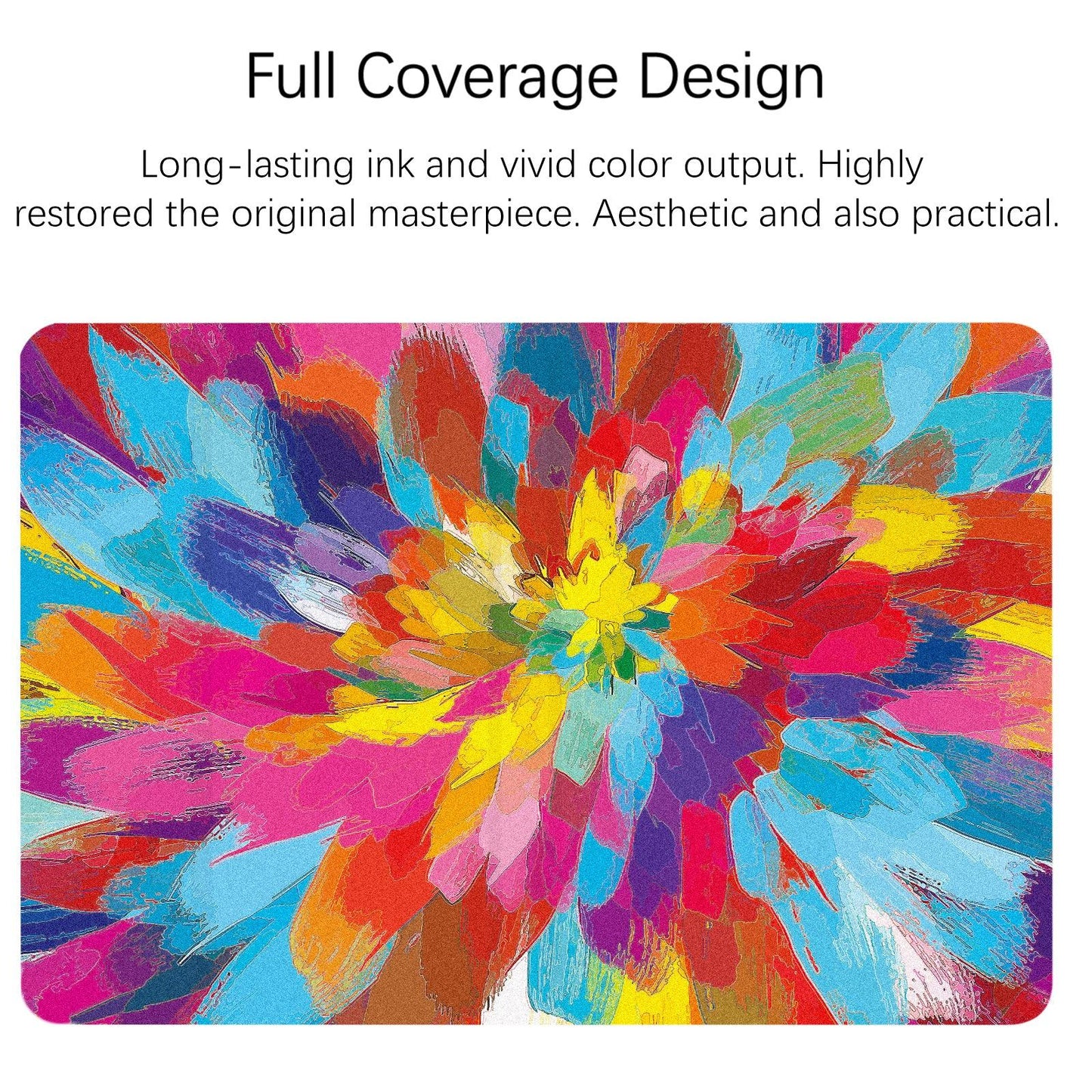 iPad Mini 4th/5th Generation Contemporary Flower Case (7.9 Inch) (Colorful Raster) - Berkin Arts
