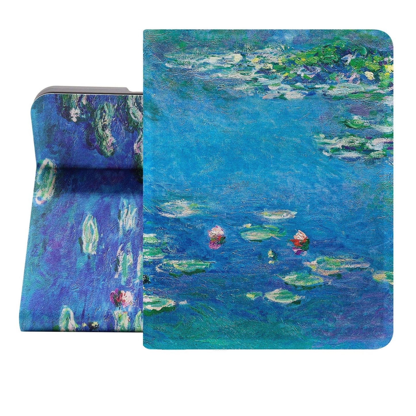 iPad Mini 6th Generation Art Flower Case (8.3 Inch) (Monet-Waterlilies) - Berkin Arts