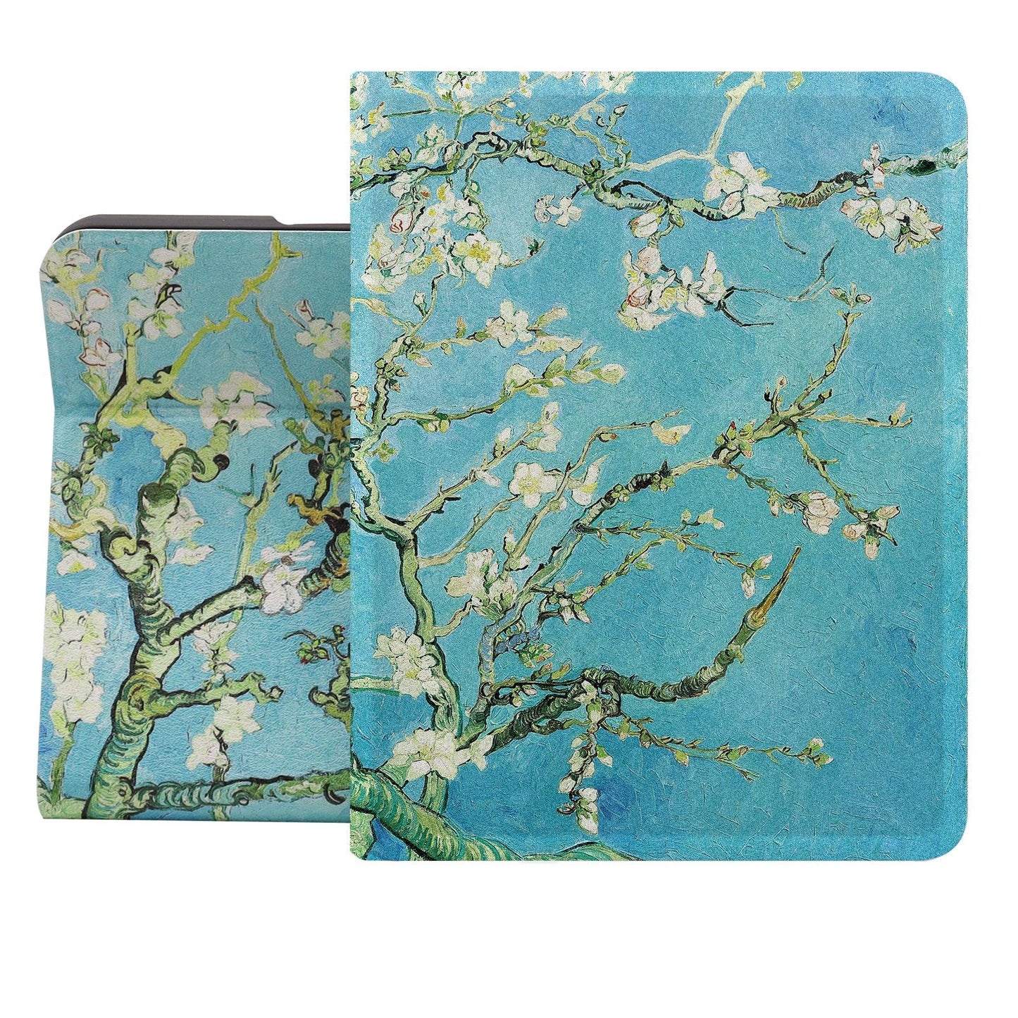 iPad Mini 6th Generation Art Flower Case (8.3 Inch) (Van Gogh-Almond Blossom) - Berkin Arts