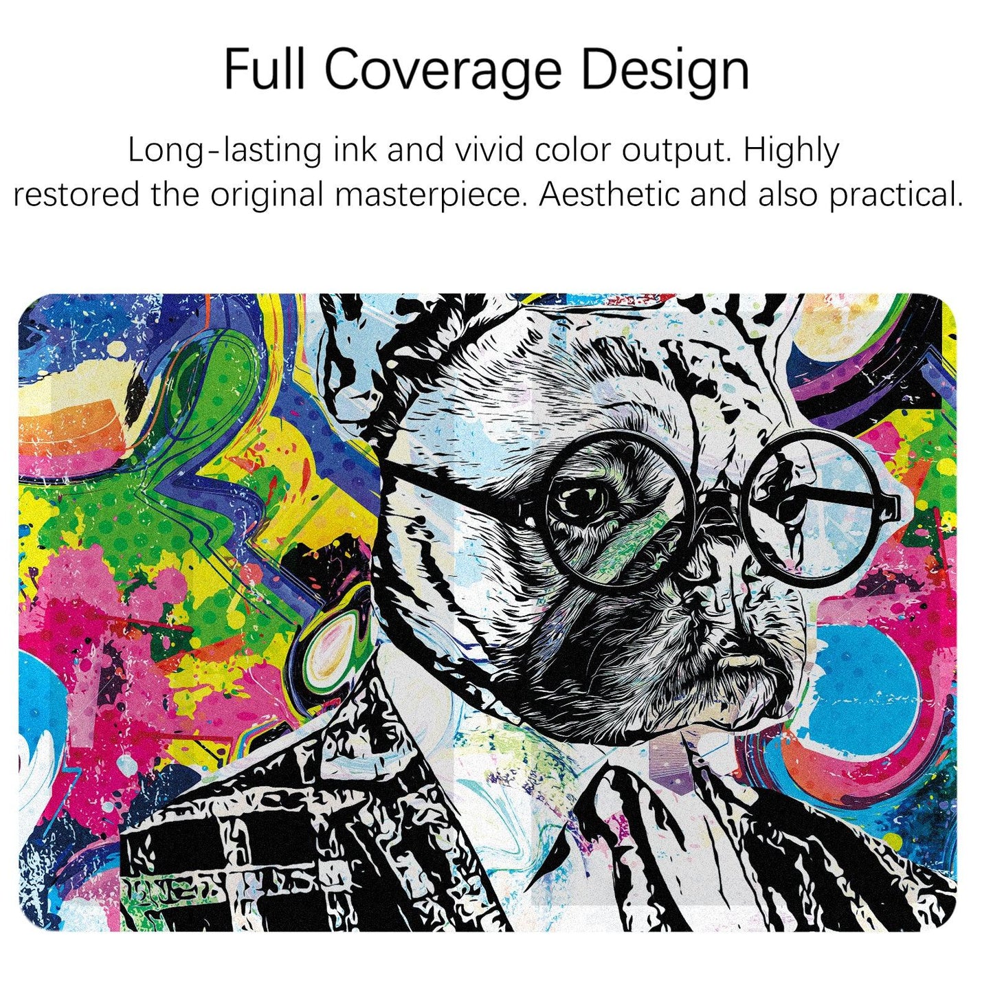 iPad Pro 2nd/3rd/4th Generation Contemporary Abstract Case (11 Inch) (English Bulldog) - Berkin Arts