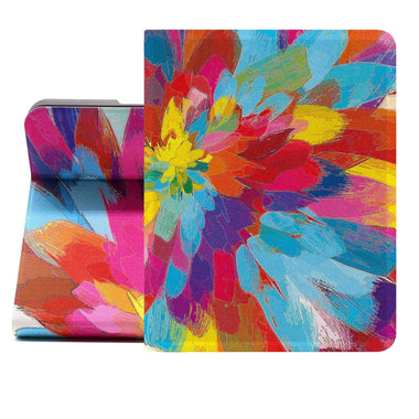 iPad Pro 2nd/3rd/4th Generation Contemporary Flower Case (11 Inch) (Colorful Raster) - Berkin Arts