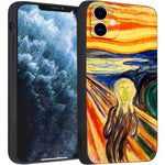 iPhone 11 Cute Silicone Case(The Scream by Edvard Munch) - Berkin Arts