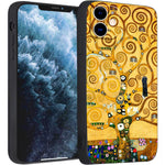 iPhone 11 Cute Silicone Case(Tree of Life by Gustav Klimt) - Berkin Arts