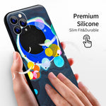 iPhone 11 Pro Cute Silicone Case(Several Circles by Wassily Kandinsky) - Berkin Arts