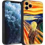 iPhone 11 Pro Cute Silicone Case(The Scream by Edvard Munch) - Berkin Arts