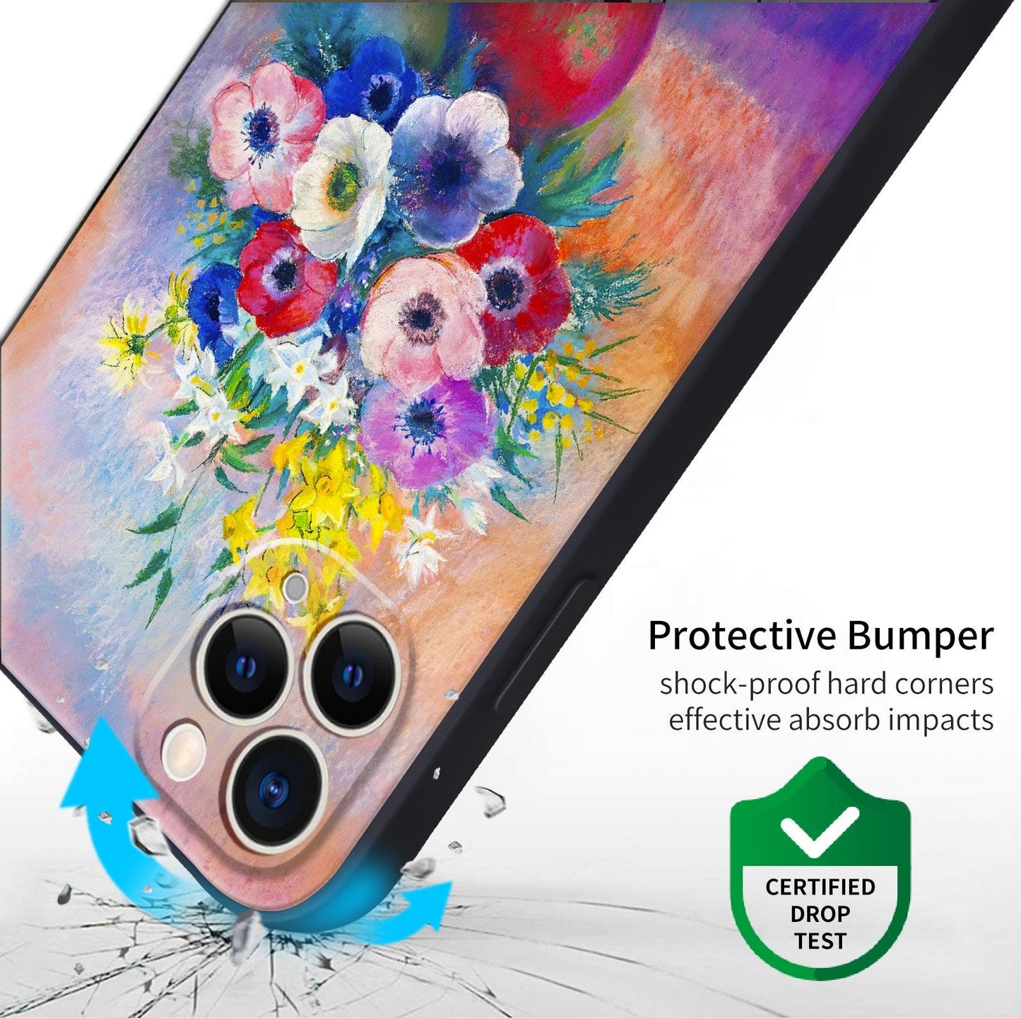 iPhone 11 Pro Max Silicone Case(Clematis by Alphonse Mucha) - Berkin Arts