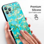 iPhone 12 Pro Silicone Case(Almond blossom by Vincent van Gogh) - Berkin Arts