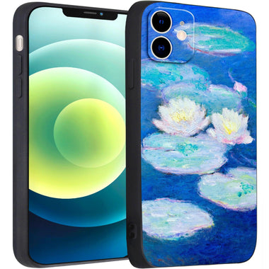 iPhone 12 Silicone Case(Water Lilies by Claude Monet) - Berkin Arts
