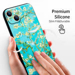 iPhone 13 Mini Silicone Case(Almond blossom by Vincent van Gogh) - Berkin Arts
