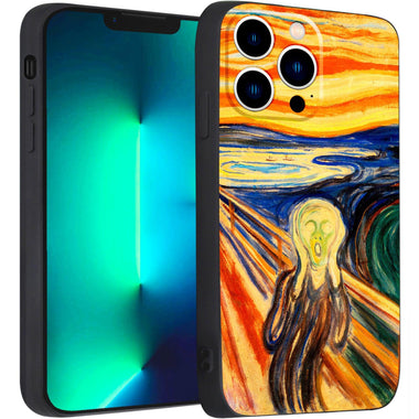 iPhone 13 Pro Silicone Case(The Scream by Edvard Munch) - Berkin Arts