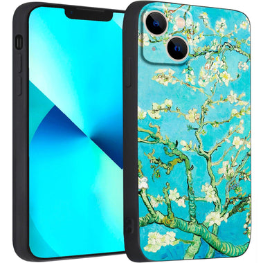 iPhone 13 Silicone Case (Almond blossom by Vincent van Gogh) - Berkin Arts