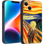 iPhone 14 Plus Silicone Case(The Scream by Edvard Munch) - Berkin Arts