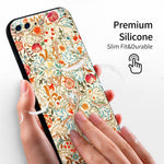 iPhone 7 Plus Case/iPhone 8 Plus Silicone Case(Acanthus by William Morris) - Berkin Arts