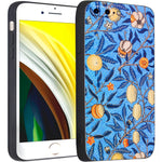 iPhone 7 Plus Case/iPhone 8 Plus Silicone Case(Pomegranate by William Morris) - Berkin Arts