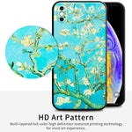 iPhone X/iPhone XS Case Silicone Cute(Almond blossom by Vincent van Gogh) - Berkin Arts
