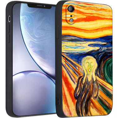 iPhone XR Silicone Case(The Scream by Edvard Munch) - Berkin Arts