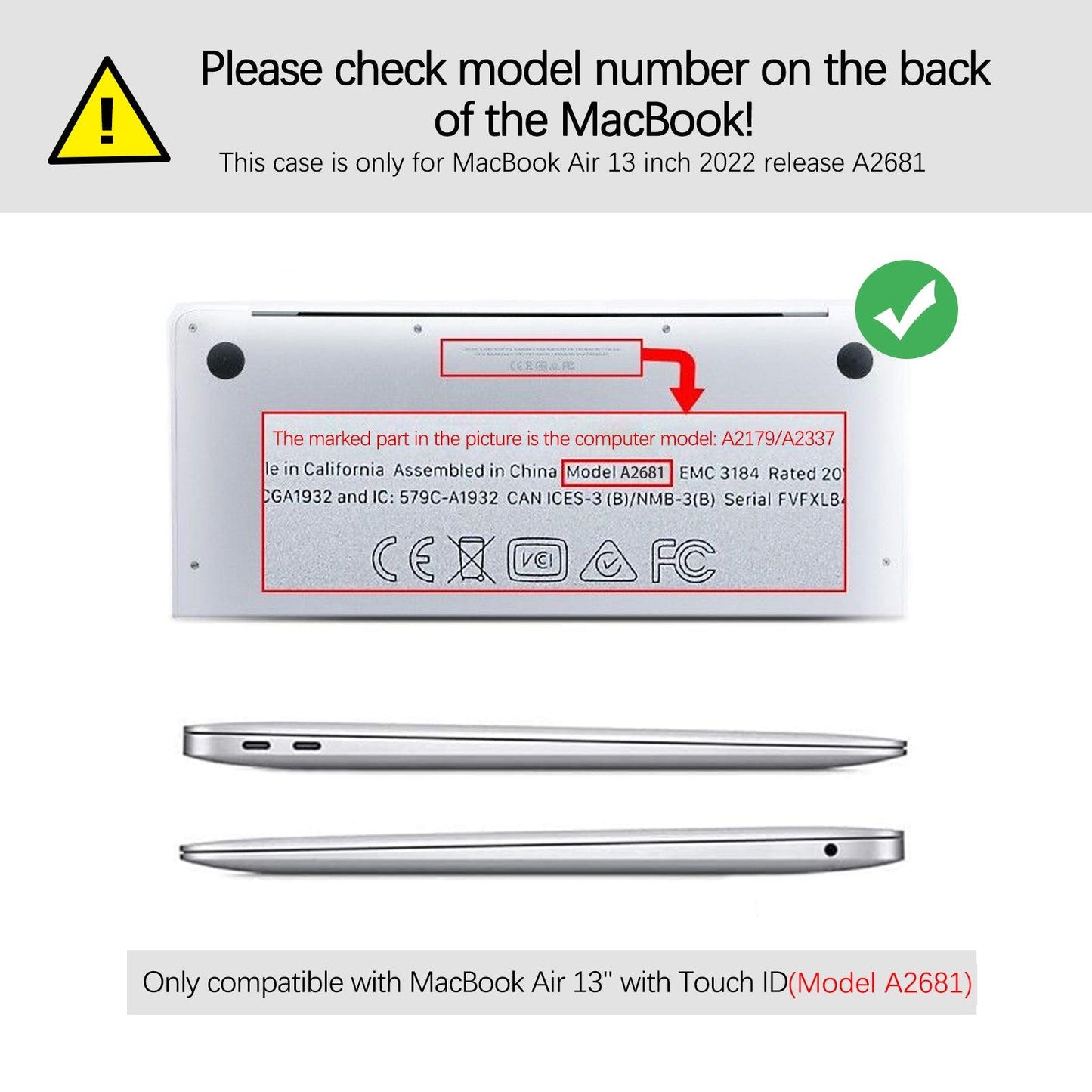 MacBook Air 13.6 Inch Art Case, A2681 (The Kusunoki's Final Attack by Kuniyoshi) - Berkin Arts