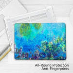 MacBook Air 13.6 Inch Art Case, A2681 (Wisteria by Claude Monet) - Berkin Arts